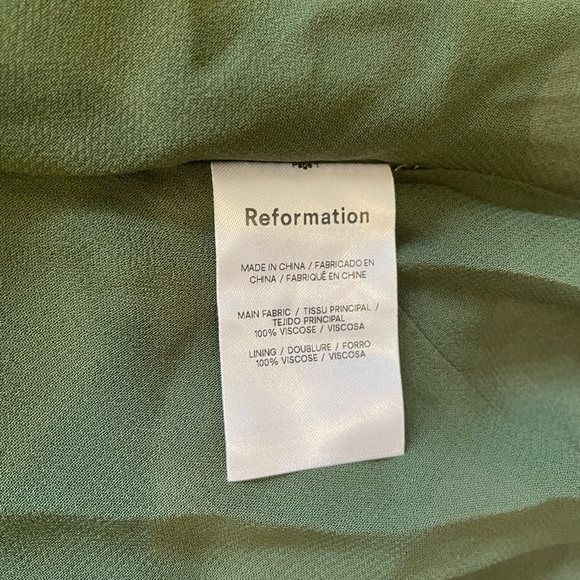 2022 spring Reformation Dress - Picture 9 of 9